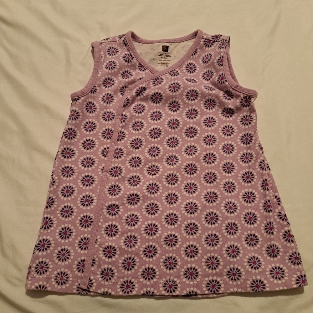 Tea Collection 4T girls cross over top